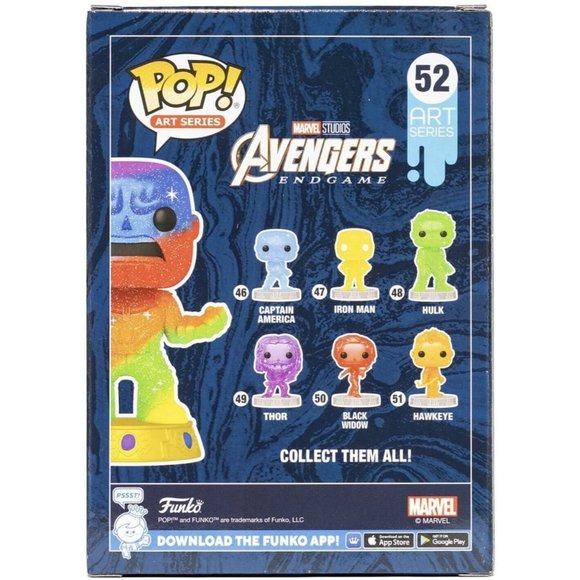 Thanos - The Infinity Saga - Art Series - EE Exclusive Funko Pop! #52 Hard Case - Picture 2 of 4